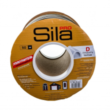 Sila pro D50, 12х10 мм уплотнитель самоклеящийся, белый (1к-6шт), Польша